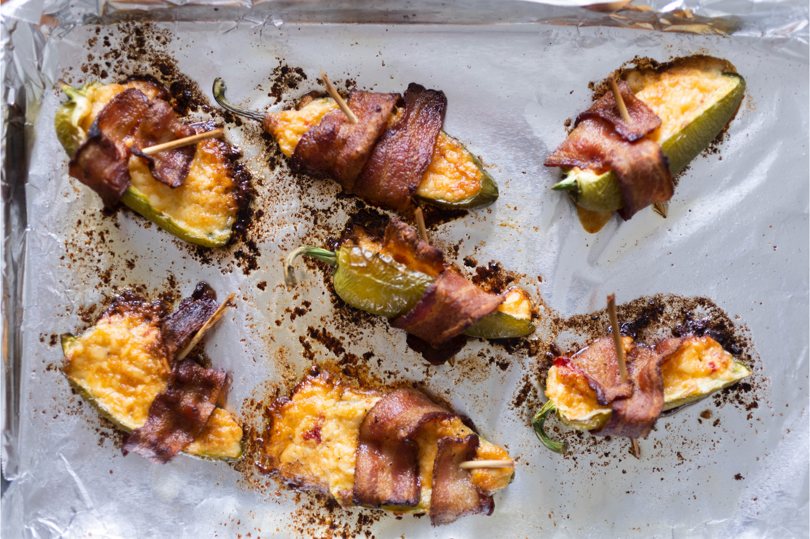 Bacon Wrapped Jalapeño Poppers