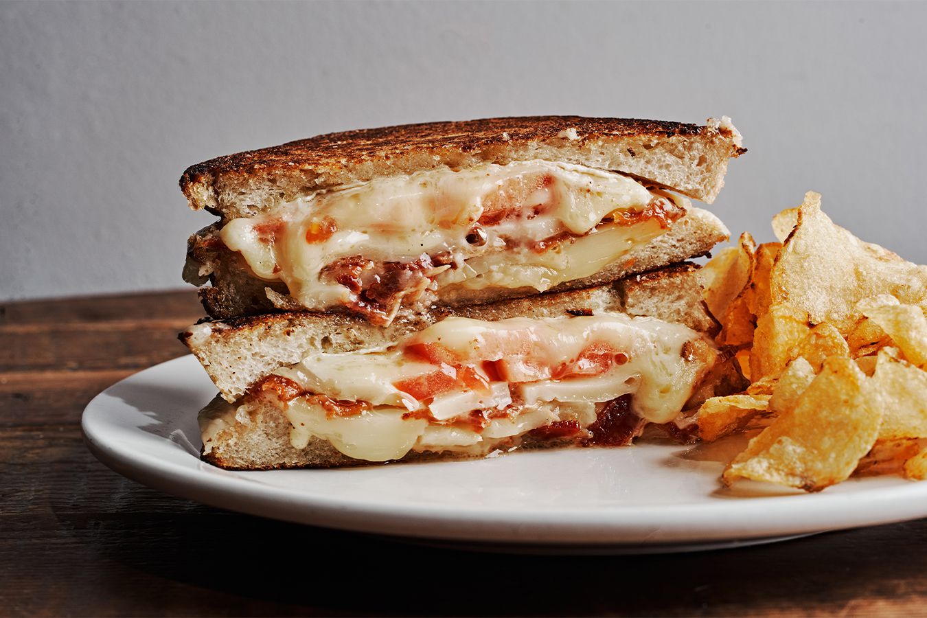 Grown Up Grilled Cheese with Green Hill & Thomasville Tomme