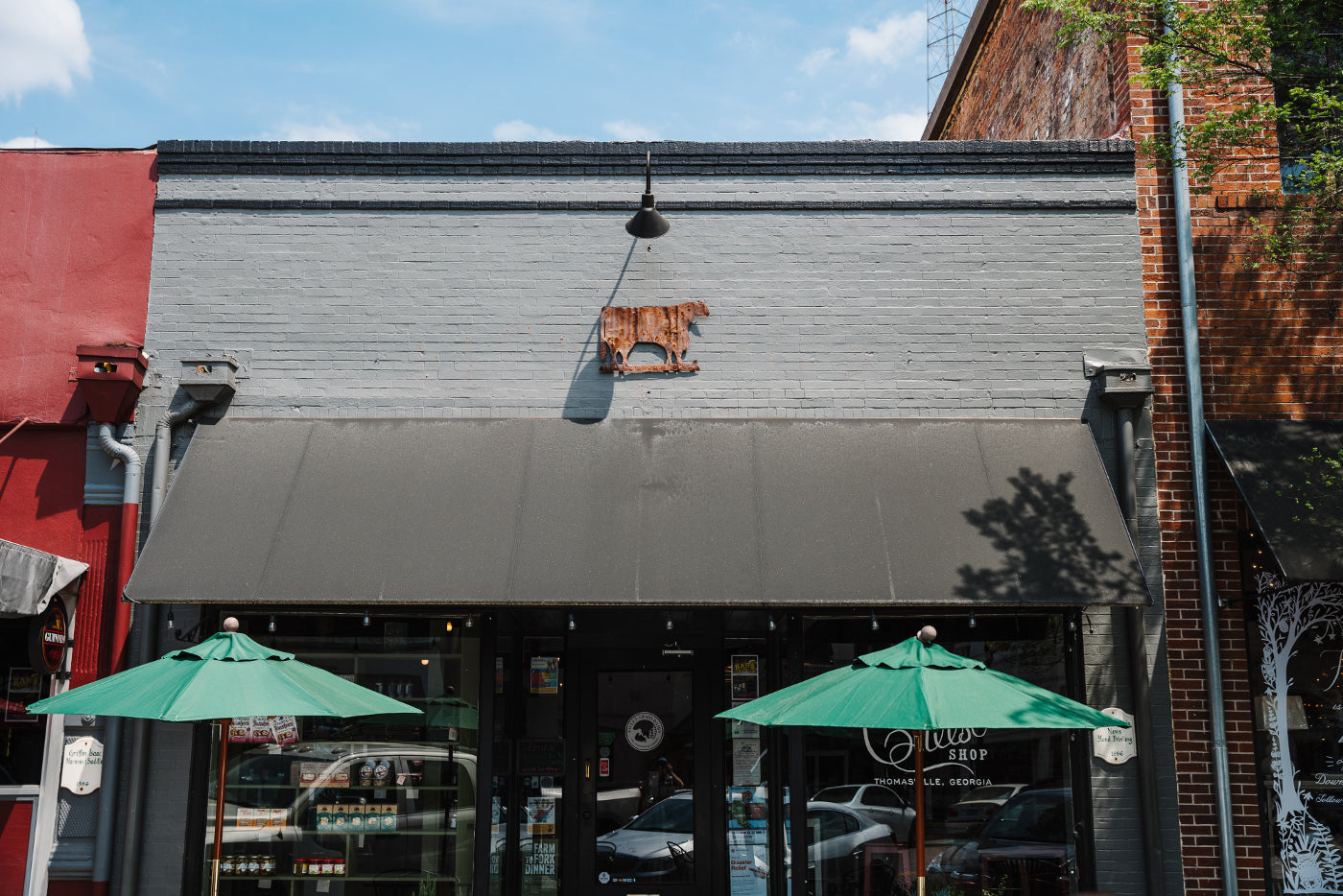The street view of Sweet Grass Dairy Cheese Shop 