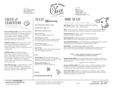Food Menu